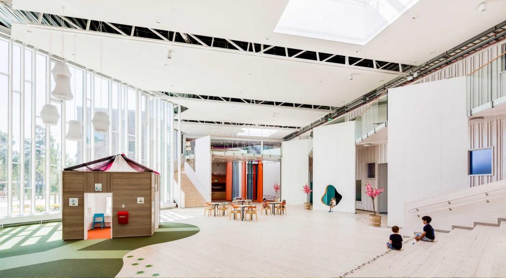 幼兒園室內(nèi)大廳設(shè)計主要區(qū)域有哪些？
