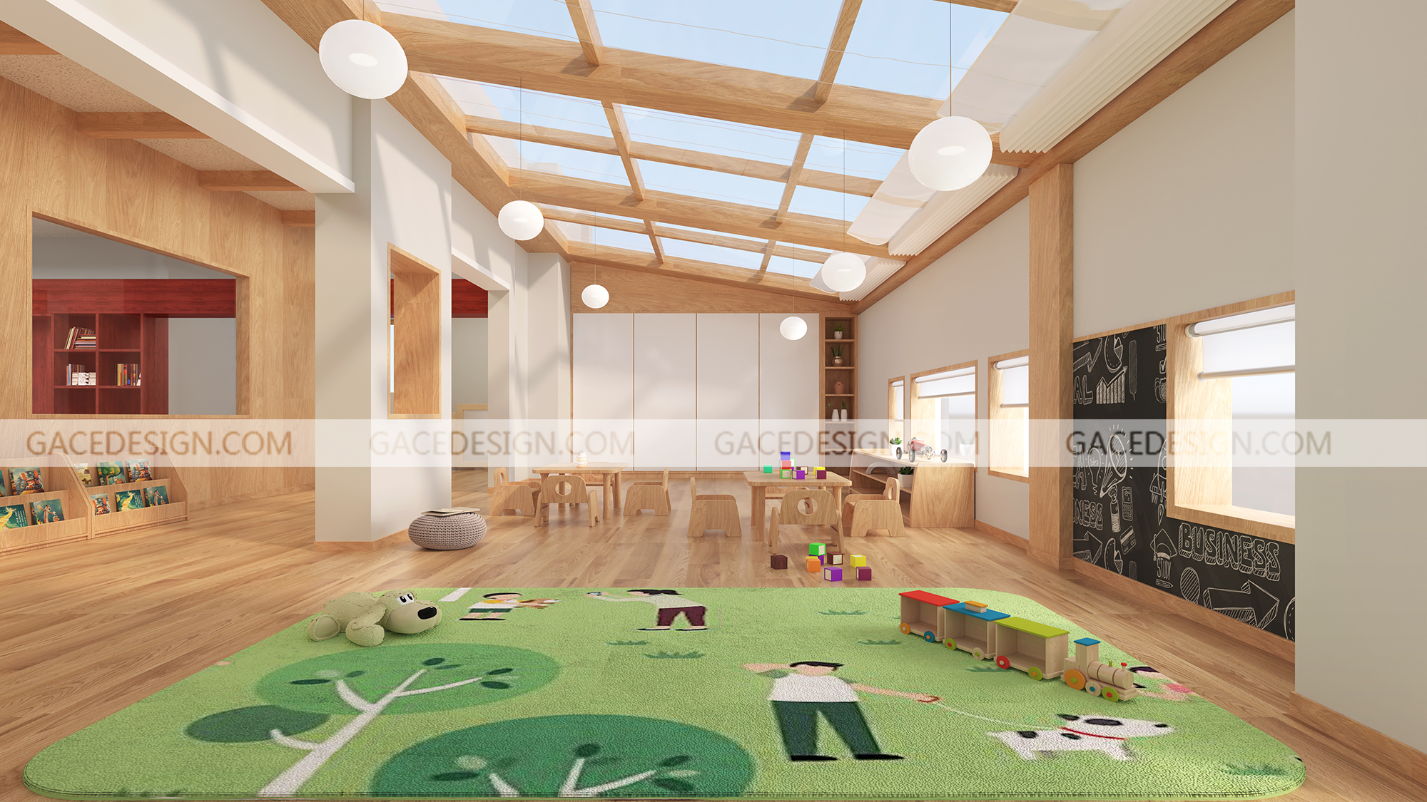 幼兒園設(shè)計中要如何運(yùn)用光線？