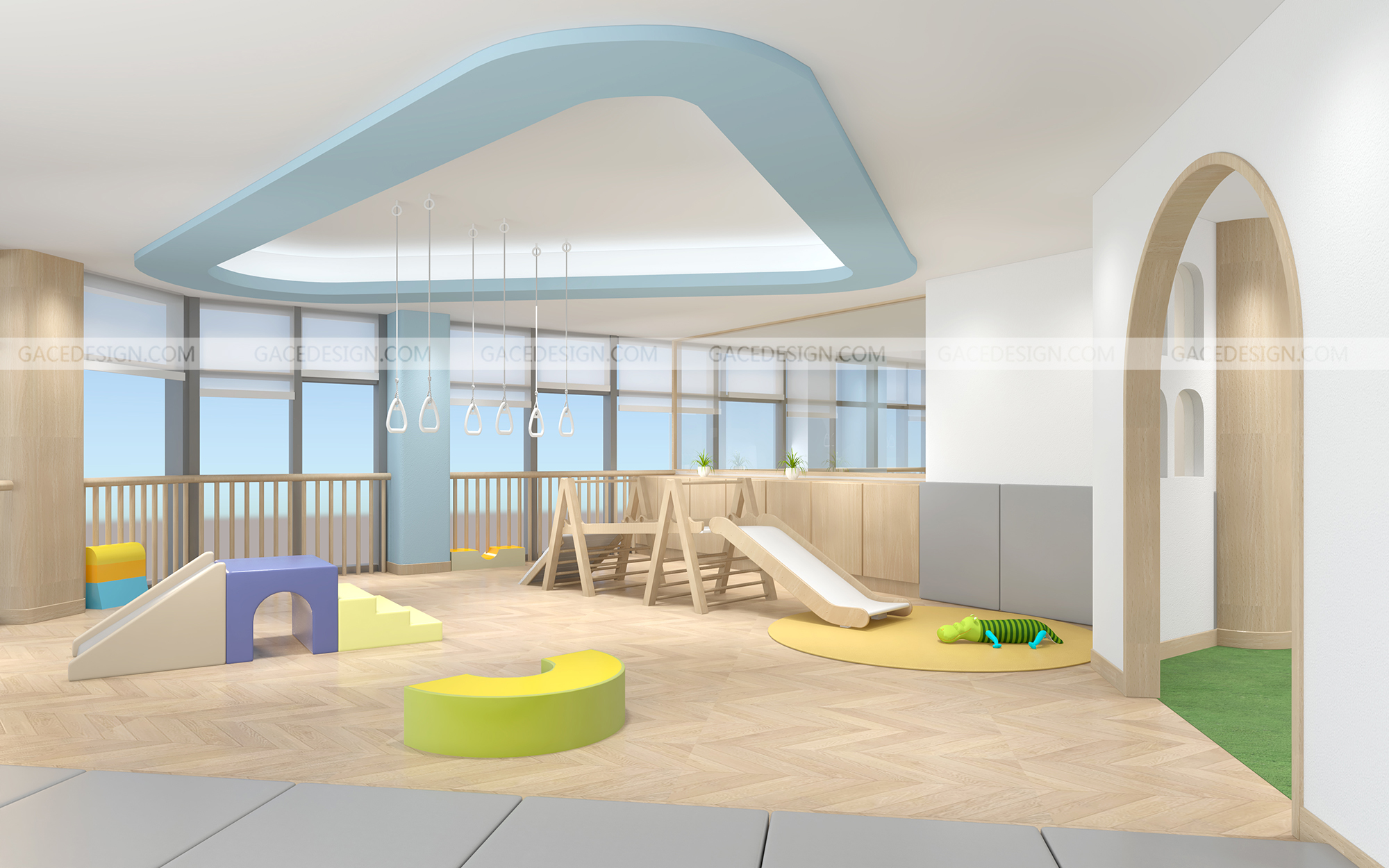 幼兒園走廊設(shè)計(jì)的功能性原則有哪些？